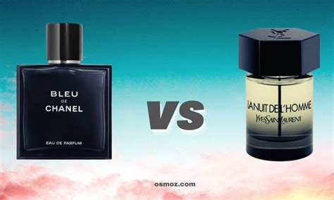 beleu de chanel vs la nuit de l'homme outdoors|La Nuit de l'Homme vs. Bleu de Chanel EDT (Performance).